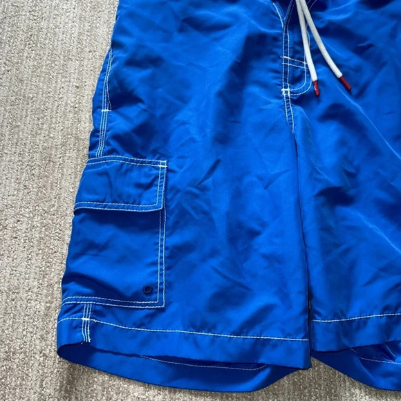 Tommy Bahama Men's Size S Blue Swim Trunks Mesh Lined w/ 4 Pockets w/ 9" Inseam - Picture 3 of 9